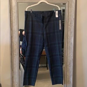 NWT loft plaid dress pants